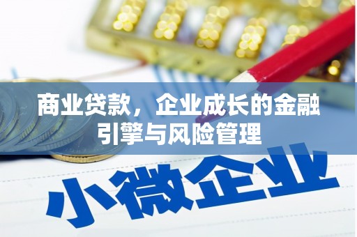 潼关商业贷款，企业成长的金融引擎与风险管理