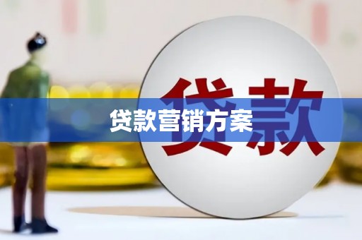 将军贷款营销方案