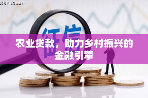 锦州农业贷款，助力乡村振兴的金融引擎