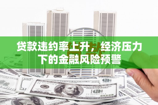 嘉祥贷款违约率上升，经济压力下的金融风险预警