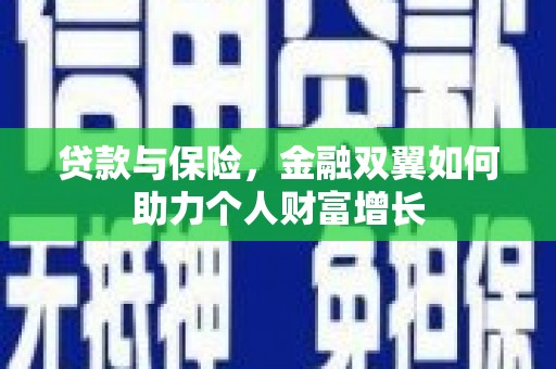 立山贷款与保险，金融双翼如何助力个人财富增长