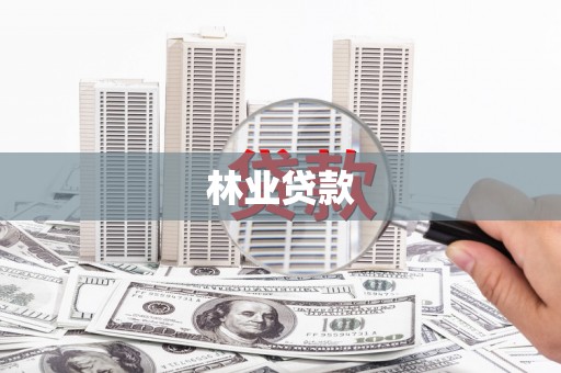 灌云林业贷款