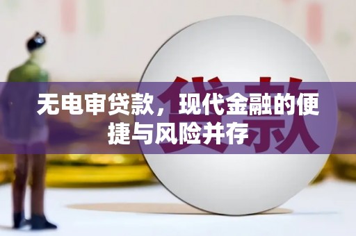 沧源无电审贷款，现代金融的便捷与风险并存