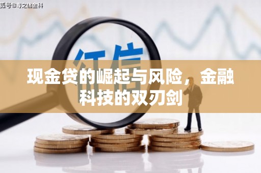 余江现金贷的崛起与风险，金融科技的双刃剑