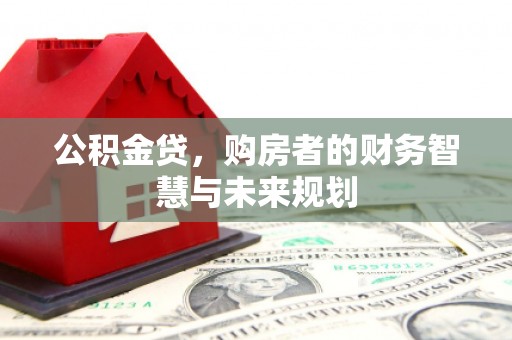 泰来公积金贷，购房者的财务智慧与未来规划
