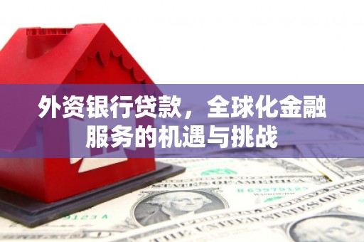 海州外资银行贷款，全球化金融服务的机遇与挑战