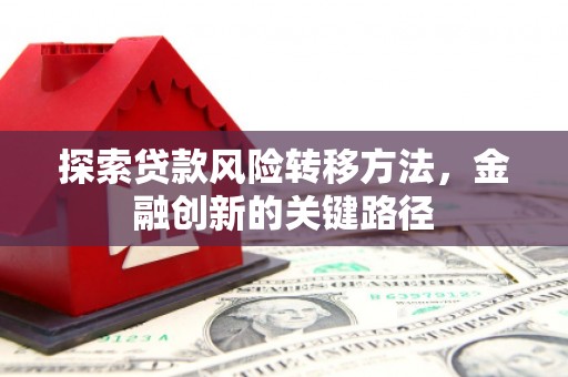 原州探索贷款风险转移方法，金融创新的关键路径