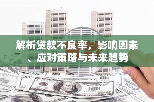 六枝解析贷款不良率，影响因素、应对策略与未来趋势