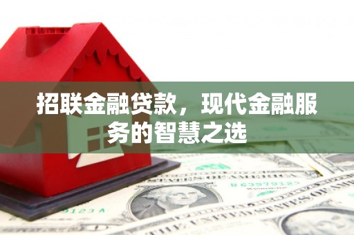 硚口招联金融贷款，现代金融服务的智慧之选