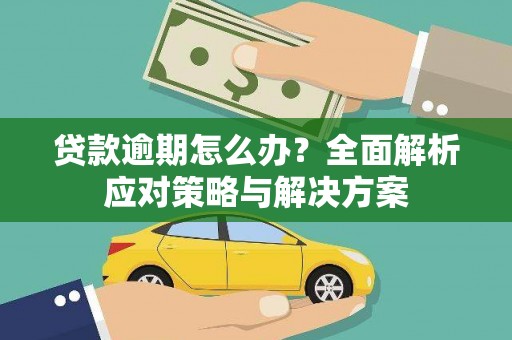 高埗贷款逾期怎么办？全面解析应对策略与解决方案