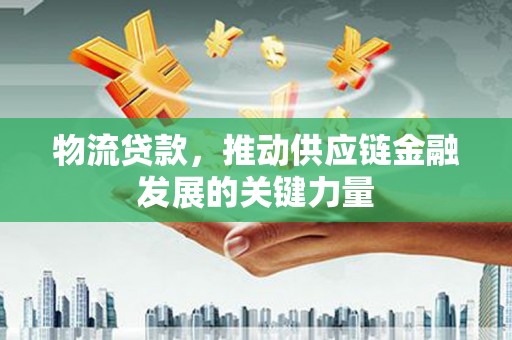 儋州物流贷款，推动供应链金融发展的关键力量