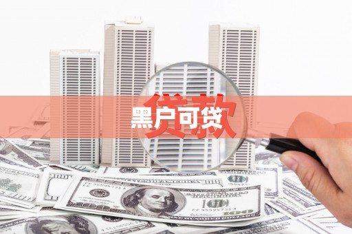 静海黑户可贷
