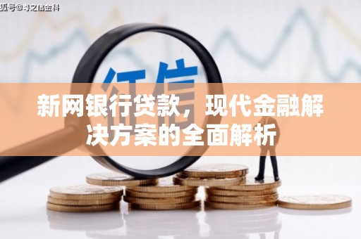 番路新网银行贷款，现代金融解决方案的全面解析