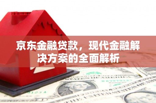 定结京东金融贷款，现代金融解决方案的全面解析