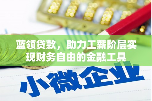 涡阳蓝领贷款，助力工薪阶层实现财务自由的金融工具