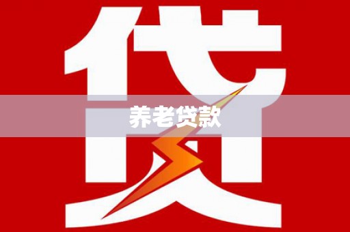 爱民养老贷款